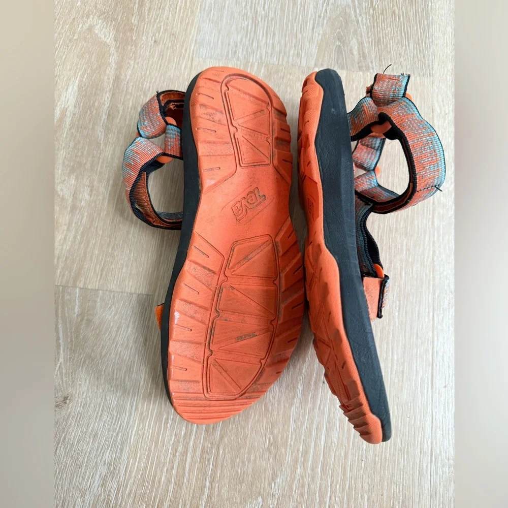 Teva Sandal Size 5 Atmosphere Carrot / Blue Mirage